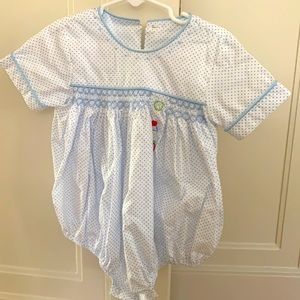 Lullaby Set 24 month bubble, brand new with tags, birthday embroidery